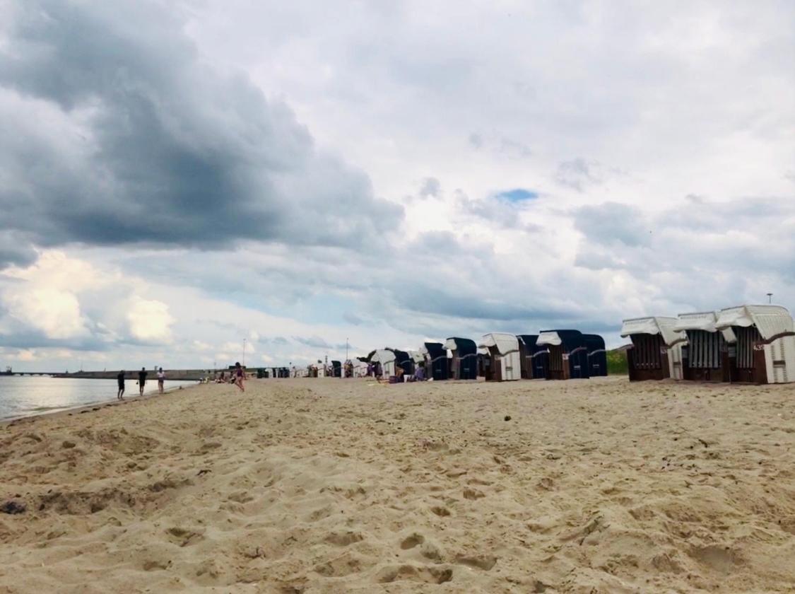 Nordsee Terrasse Hooksiel Esterno foto